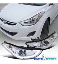 Faros Delanteros Para Hyundai Elantra 11-13 Bajo Pedido