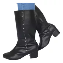 Sam123 Botas Altas Pop Talles Grandes Eco Cuero Rita 