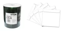 Cd Tdk  Printables X 100 +100 Sobres Fac : A Envio Gratis 