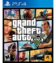 Juego De Acción Grand Theft Auto V Para Ps4