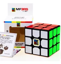 Cubo Mágico Profissional 3x3x3 Moyu Mf3rs Preto Imperdível!