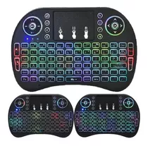 Mini Teclado Inalámbrico Airmouse Android Smart Tv Iluminado