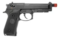 Pistola Airsoft Rossi M92 Blowback Green Gás 6mm Full Metal