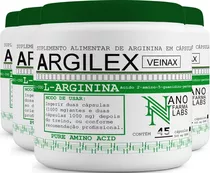 4 Unidades De Vasodilatador Argilex Veinax - Pronta Entrega