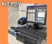 Kit Pdv Caixa Sistema Automaçao Comercial