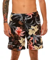 Malla Quiksilver Lifestyle Hombre Flower Az-rosa-ama Fuk