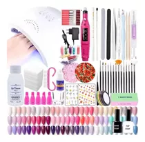 Kit X60 Completo 48w Inicial Cabina 48w Torno Uñas Deco Nail