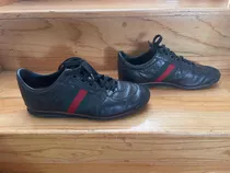 Gucci Sneakers Nero Incrociato