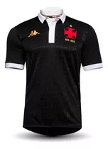 Camisa Vasco Da Gama Third 23/24 Polo Preta