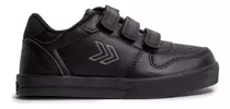 Zapatilla Colegial Total Negra Princeton Niños Atomik