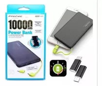 Carregador Power Bank 10.000mah Pineng Original iPhone/smart