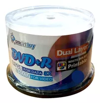 Dvd+r Dl 8.7gb Smartbuy X10 U/