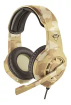 Auricular Trust Gxt 310 Radius Gaming Headset Camo Ps4 Ps5 Color Desert Camo