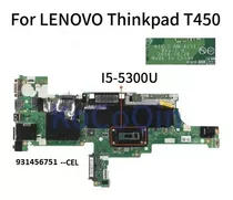 Placa Lenovo T450 - Procesador Core I5