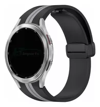 Pulseira Listrada F Magnetico Para Samsung Galaxy Watch5 Pro