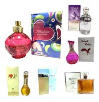 Pack De 6 Perfumes Alternativos Genérico Mujer Dama 100 Ml