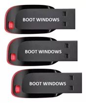 Pendrive Formatação Boot W7 Ou W8 Ou W10 Ou W11 Programas