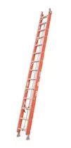 Escalera Extensible Fibra Vidrio Aladino 24 Tramos Alt 6.40m