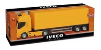 Camion Iveco Contenedor Naranja Usual Brinquedos