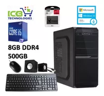 Pc Genérica Intel Ci5 10400f 2.9ghz 8gb Ssd 120gb 500gb Tecl