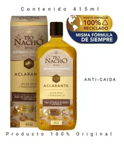 Acondicionador Tio Nacho Aclarante Anticaida 415ml Original