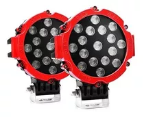 Pack X2 Foco Faro Neblineros Led 51w Spot 4x4 