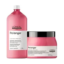 Kit Loreal Pro Longer Shampoo 1.5l E Máscara 500g