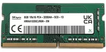 Sk Hynix 8gb Sodimm Ddrpc4 1rx16 Hmaa1gs6cjr6n-xn So-dimm Hp