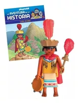 Figura Colección Playmobil Los Incas  + Libro Original 