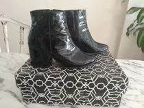 Botas Paruolo Charol Negras. Un Sólo Uso. Nuevas Oferta