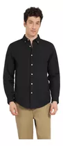 Camisa Hombre Woven Refine Regular Fit Negro Dockers