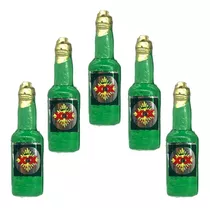 Botellitas Cerveza Xx Laguer Miniatura 2.5 Cm Maqueta 100 Pz