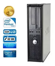 Desktop Dell Optiplex 380 Intel Pentium 500gb 4gb Windows 7