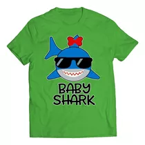Playera Niño(a) Baby Shark Girltiburon Dibujos