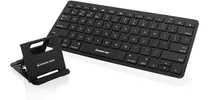 Teclado Bluetooth Delgado Múltiples Dispositivos Iogear Con