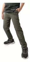 Pantalon Jogging Colegial Sin Puño Algodon Premium 6 Al 16