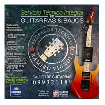 Guitarra Bajo Calibración Reparación Guitartech Vignoli