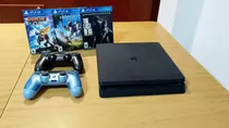 Play Station 4 Slim(2022)500 Gb+3 Juegos+2 Jostyck A Reparar