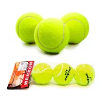 Set De X3 Pelotas Tenis Para Practicar Deporte - Sportex