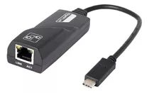 Adaptador Usb Tipo C 3.1 P Rede Rj45 Gigabit 10/100/1000mbps