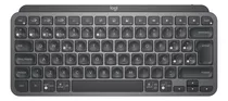 Teclado Bluetooth Logitech Master Series Mx Keys Mini Qwerty Español Color Grafito Con Luz Blanca