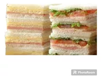 Sandwich De Miga Triples X48 Eventos 6x9cm Alodewilly Matade