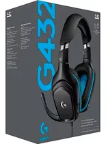 Headset Logitech G432 7.1 Surround Sound Gaming Color Black