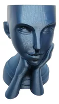 Jarrón Maceta Face Vase Art Deco Minimalista