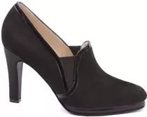 Zapato Mujer Cuero Vacuno Angeles Negro Marina Giovannini 