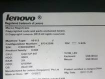 Repuestos All In One Lenovo C240 