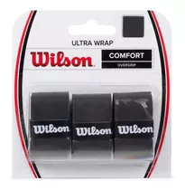 Overgrip Grip Para Raquete De Tênis Wilson Ultra Wrap Preto