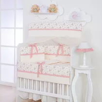 Kit Mini Berço 8 Pçs - Amarilys Rose