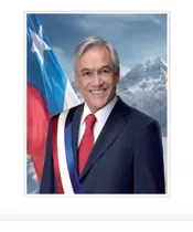  Piñera Conmemorativo Gigantografia 1,5 X 1 Mt  Pendon Lona