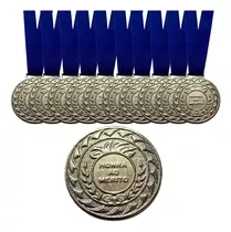 Medalhas Honra Ao Mérito Ouro Prata Bronze Kit 10 3,6cm Fita